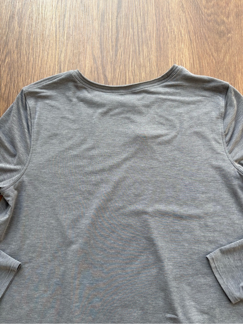 Lululemon Sweetest Day Tencel Long Sleeve Top in Heathered Titanium Size 6 - Picture 7 of 8